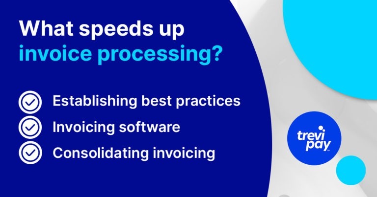 What speeds up invoice processing?