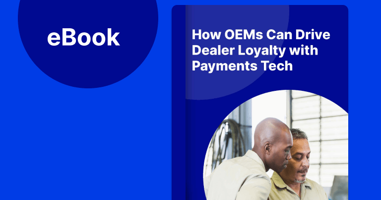 How OEMs can drive payment loyalty cover ebook