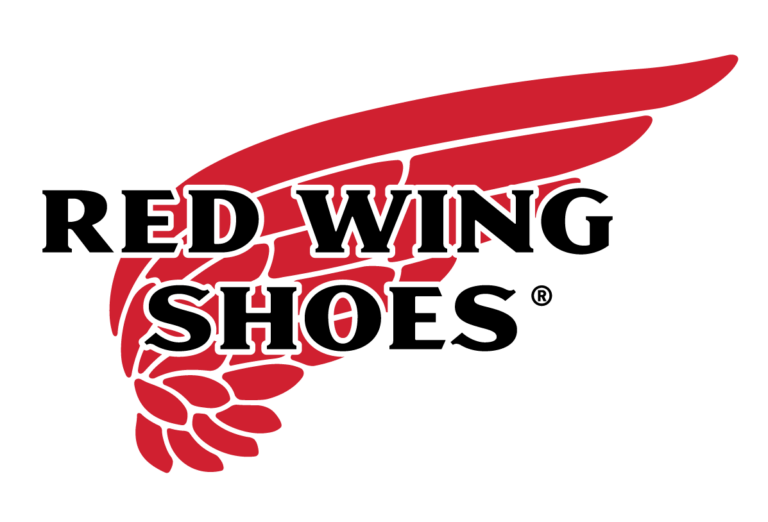 Red Wing Red Logo Black Lettering