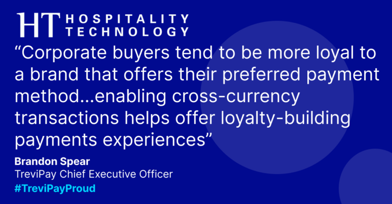 Quote from Brandon Spear in Hospitality Technology