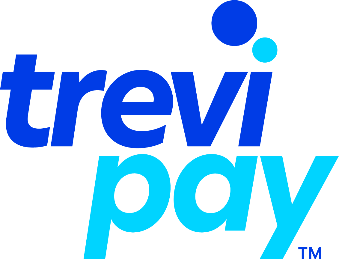 TreviPay logo in blue