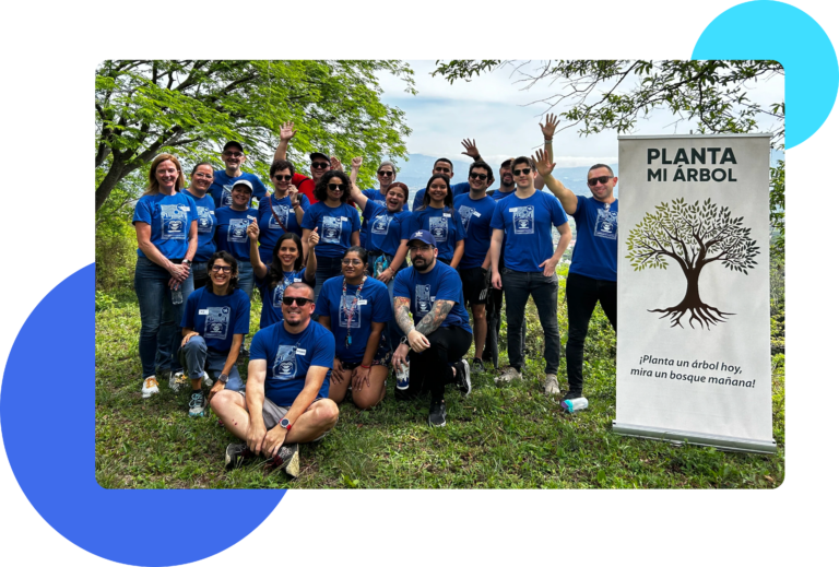 Costa Rica Tree Planting Event Image Community Fountain